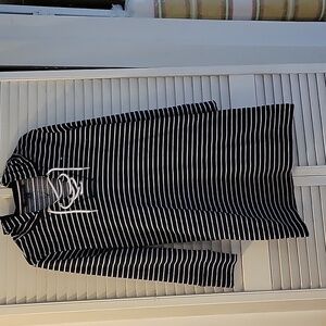 Tommy Hilfiger dress size small stripe blue white